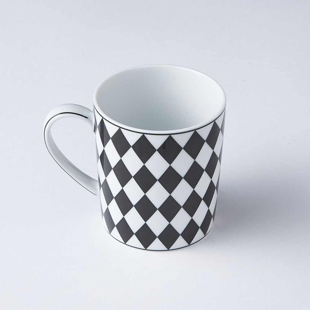 マグカップ モノトーンダイヤ柄（PRADA） – Tableware studio 京