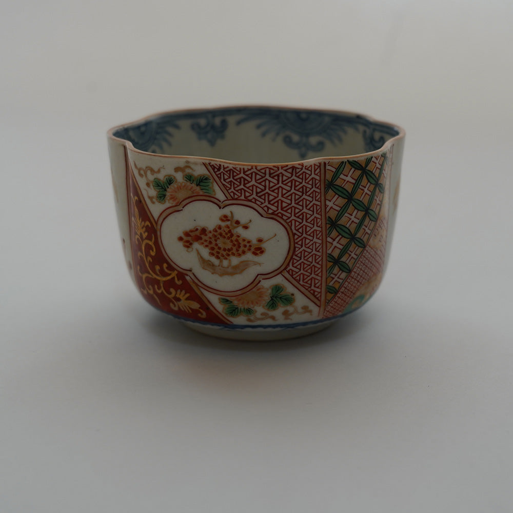 古伊万里　小鉢 　色絵鳳凰文 深鉢